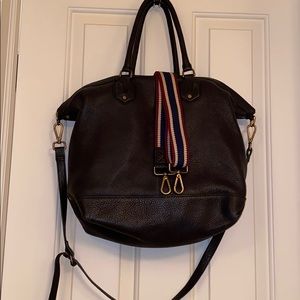 Madewell Black Leather Bag